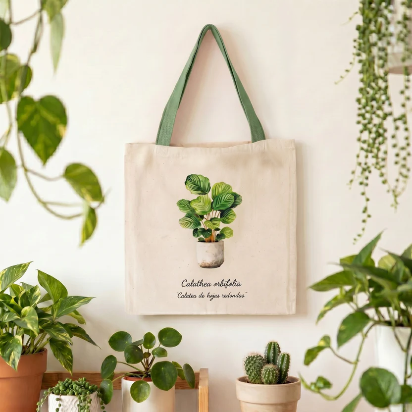 Totebag Calathea orbifolia