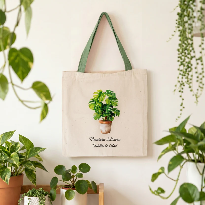 Totebag Monstera deliciosa